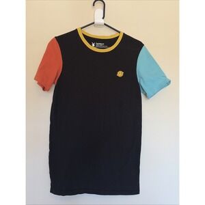 Dutch Bros Coffee Employee 100% Cotton Colorblock Crew‎ Neck Tee Tshirt Medium